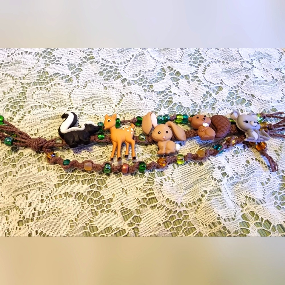 Forest Animal Handmade Bracelet